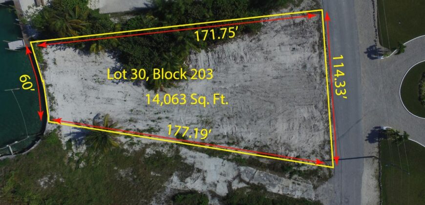 Lot 30, Blk 203, TCB Lot 30, Blk 203, TCB