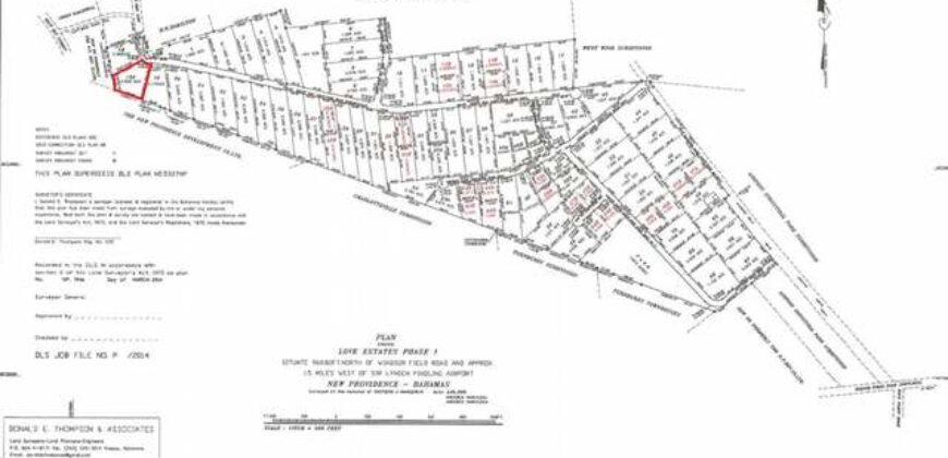 LOT #18A LOVE ESTATES LOT #18A LOVE ESTATES